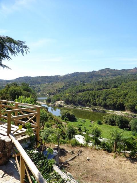 "Bouca Drigues" Casa Antiga De Pedra Com Piscina E Vista Rio Villa Amarante Luaran gambar