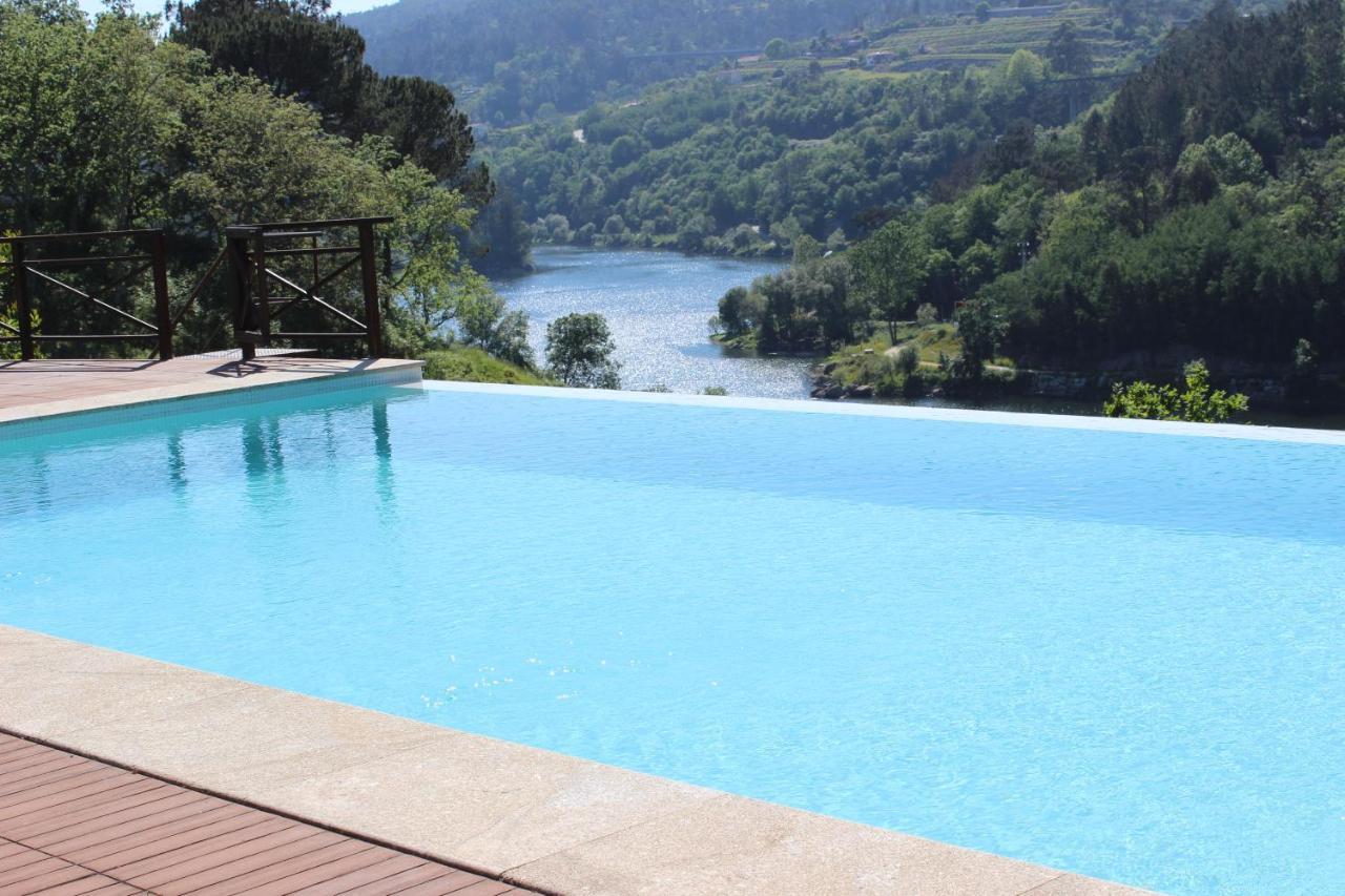 "Bouca Drigues" Casa Antiga De Pedra Com Piscina E Vista Rio Villa Amarante Luaran gambar
