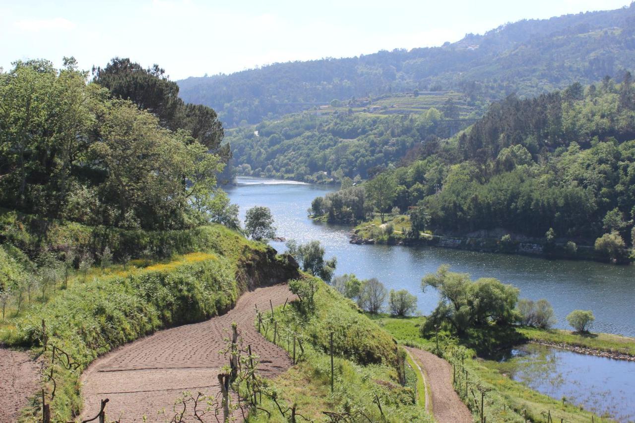"Bouca Drigues" Casa Antiga De Pedra Com Piscina E Vista Rio Villa Amarante Luaran gambar
